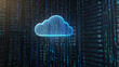 © UQink - Digital Cloud Icon in Data Center
