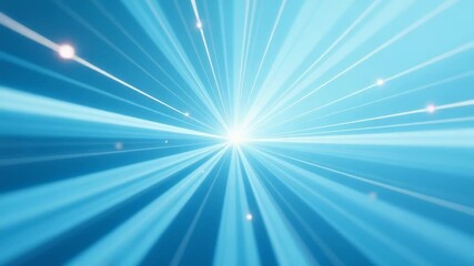 Wall Mural - a serene and celestial scene featuring a blue background with white lines and stars
