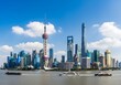 Shanghai skyline on a sunny day