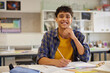 © Rido - Smiling teenager student at high school