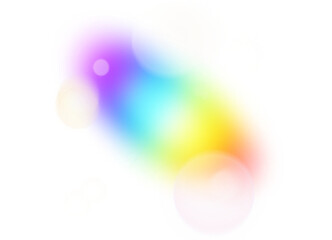 Wall Mural - abstract light leaks bokeh shaped overlay effect cutout, film grain texture background, grunge textu