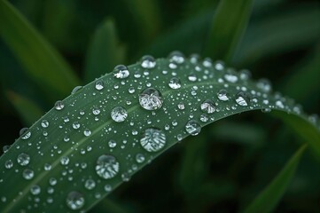 Wall Mural - Close-up of water droplets