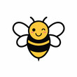 © Ridwan - Playful Winking Cartoon Bee with Yellow and Black Stripes