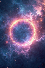 planet in space HD 8K wallpaper Stock Photographic Image
