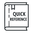© David - Quick reference guide for effective learning strategies online educational content digital environment informative viewpoint. Vector outline illustration