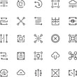 © RAHMAT - Various abstract icons and symbols lines circles