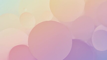 Wall Mural - Pastel abstract shapes, fluid design, soft background, website banner