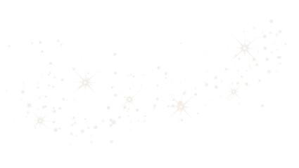 Wall Mural - light effect with many glitter particles with transparency. starry cloud with shining dust