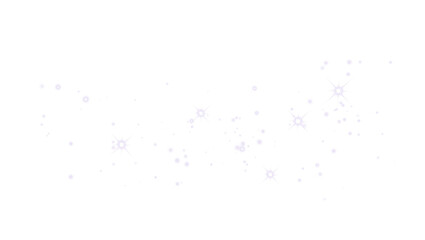 Wall Mural - light effect with many glitter particles with transparency. starry cloud with shining dust
