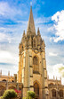 University Church of St. Mary the Virgin in centre of Oxford, UK