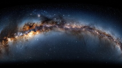 Wall Mural - Vast Milky Way Galaxy Panorama