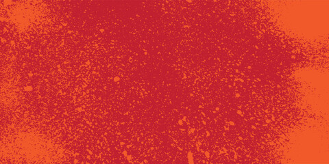 Abstract grunge texture with distressed crosshatch pattern in red background. vector art