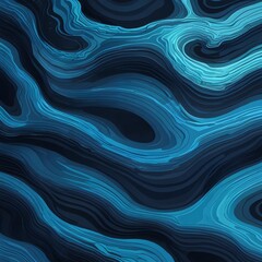Wall Mural - abstract blue swirls: a deep dive into textured hues