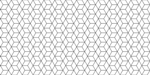 Wall Mural - vector grid line box and metal cube creative geometric fabric abstract tiles gradient web tech conne