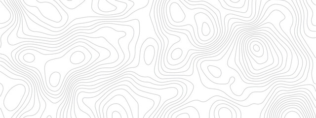 Wall Mural - Seamless Grid Pattern Combining Topography, Technology Lines, and Discovery Areas Represented in Geometric Styles
