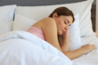 © sittinan - Pretty Girl in bedroom, young woman relax