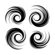 © mohammad - Abstract Swirling Lines: Elegant, Monochromatic, Dynamic Design Element for Modern Backgrounds.