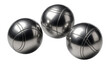 © OMD - Petanque boules with metallic finish