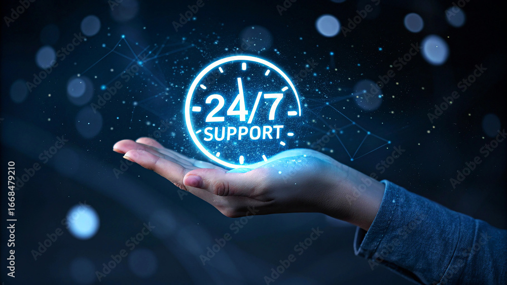 Get 24/7 support with a helping hand, providing assistance anytime you ...