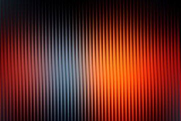 Wall Mural - a vibrant abstract background features a gradient of warm orange and red hues transitioning