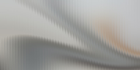 Wall Mural - a soft, flowing wave of textured material with a subtle gradient of light and shadow, creating a sen