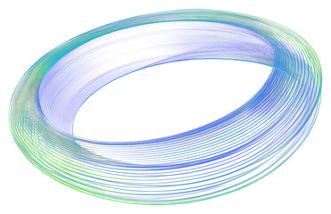 Wall Mural - PNG Oval line radius light lines contemporary.