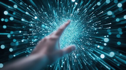 Zoom Augmented reality interface allowing zoomed in details of an AI powered system.