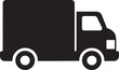 © Rokeyagraphic - Silhouette of a Delivery Truck Moving and Delivering Goods for Businesses and Customers