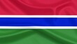 © Deck - The Gambia’s flag bursts with meaning: red for the sun, blue for the life-giving river, green for lush lands, and white for peace and unity.