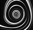 © LIUBOMYR - black and white abstract background hypnotic, line, minimalist, motion, pattern, round, sharpened, texture, background, geometric, simple, greyscale, mesmerizing