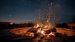 © Fandy creators - Campfire night sky sparks