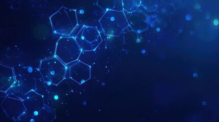 digital background with a dark blue gradient base. neon blue tones with a subtle network of digital connections