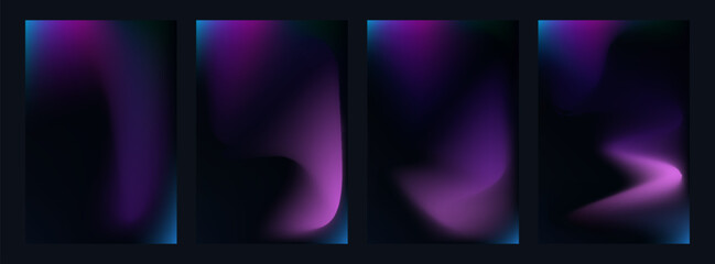 Abstract wave futuristic design of landing page. retro gradient mesh,eps10,poster,website,presentation
