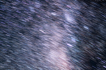 Wall Mural - Star Trails of Milky Way Galaxy at 85mm in Southwest Sky Astrophotography
