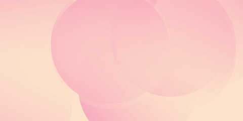 Wall Mural - abstract background, modern minimalist pink and yellow gradations, circle simple art vector moden il