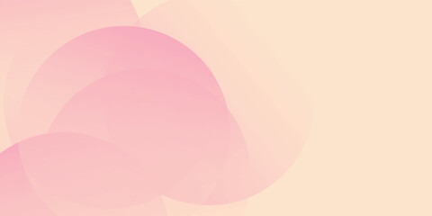 Wall Mural - abstract background, modern minimalist pink and yellow gradations, circle simple art vector moden il