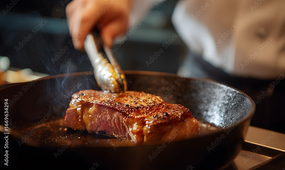 A closer look at Effect Heaven Steak Cooking Techniques Video