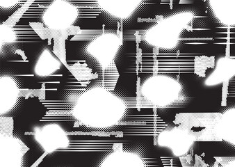Wall Mural - grunge urban background. vector. textured banner . futuristic digital background. grungy effect . ab