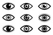 © Vector_Art - collection of  stylized eye illustrations