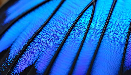 Close up of blue net texture pattern