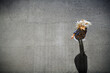 © VISTA by Westend61 - Blond woman dancing and spinning on asphalt from top view in summer