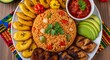 © NurulAhlakulKarimah - Colorful Jollof Rice Feast A Fusion of Flavors and Textures