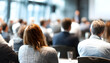 © Daniel - background image of a business seminar in a bright cnference room