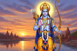 © Varsha - Lord Shri Ram – Divine Spiritual Artwork