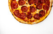 © 0990930308 - pizza with salami and cheese