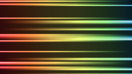 Wall Mural - abstract background with horizontal rays