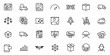© Sarmad - Dynamic icons representing business growth, logistics, technology, and innovation, perfect for modern digital presentations and creative projects