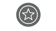 © Png king  - Grey Star Badge Icon, Circle, Rating, Quality, Award, PNG Transparent Background stock asset
