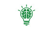 © Nuhu - Brain logo design vector