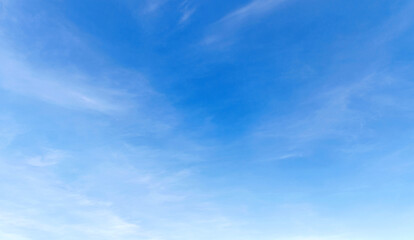 Wall Mural - sky is blue and clear with  clouds